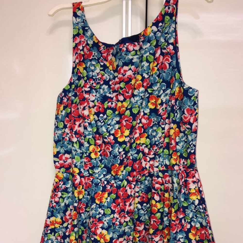 RAPLH LAUREN KIDS FLORAL DRESS (12)